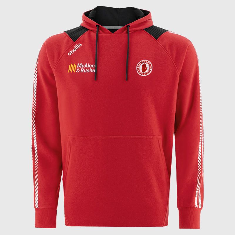 Red Tyrone GAA Men's Dynamo Fleece Pullover Hoodie by O'Neills.
