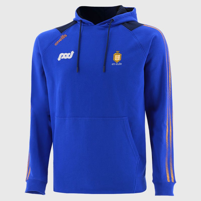 Royal Clare GAA Men's Dynamo pullover fleece hoodie by O’Neills.