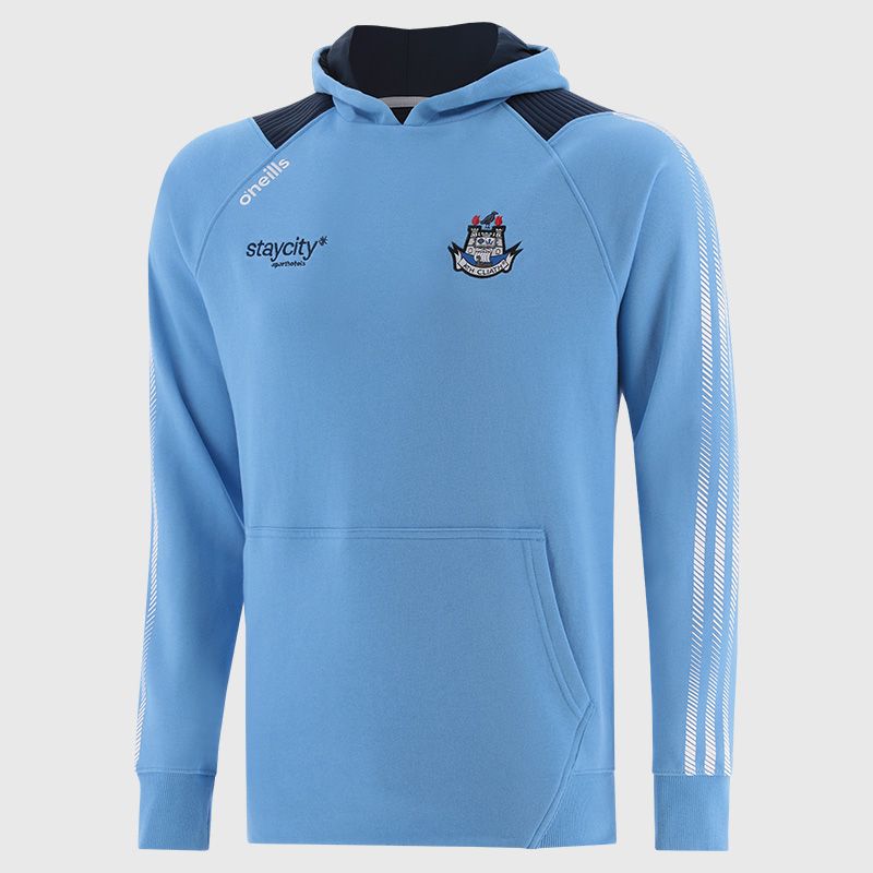 Sky Dublin GAA Kids' Dynamo pullover fleece hoodie by O’Neills.