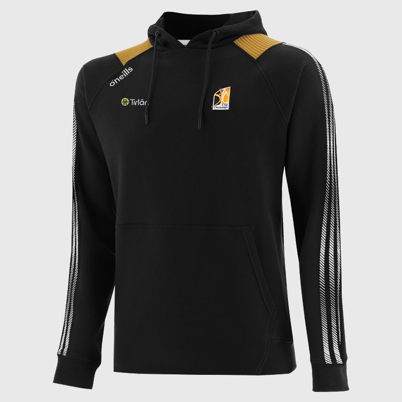 Black Kilkenny GAA Men's Dynamo pullover fleece hoodie by O’Neills.