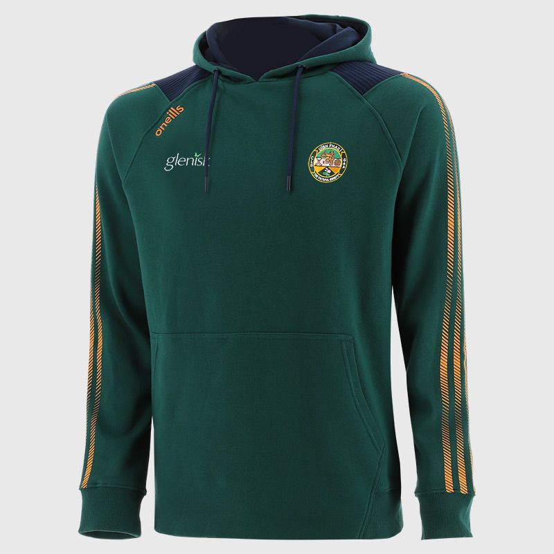 Green Offaly GAA Men's Dynamo pullover fleece hoodie by O’Neills.