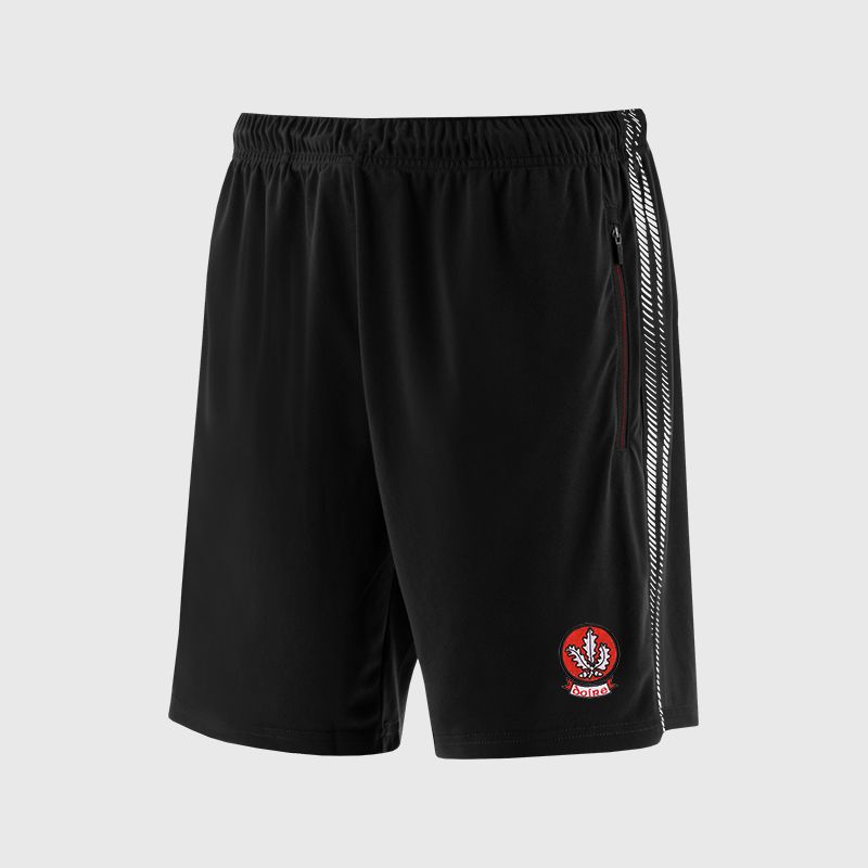 Black Derry GAA Kids' Dynamo Training Shorts by O’Neills.