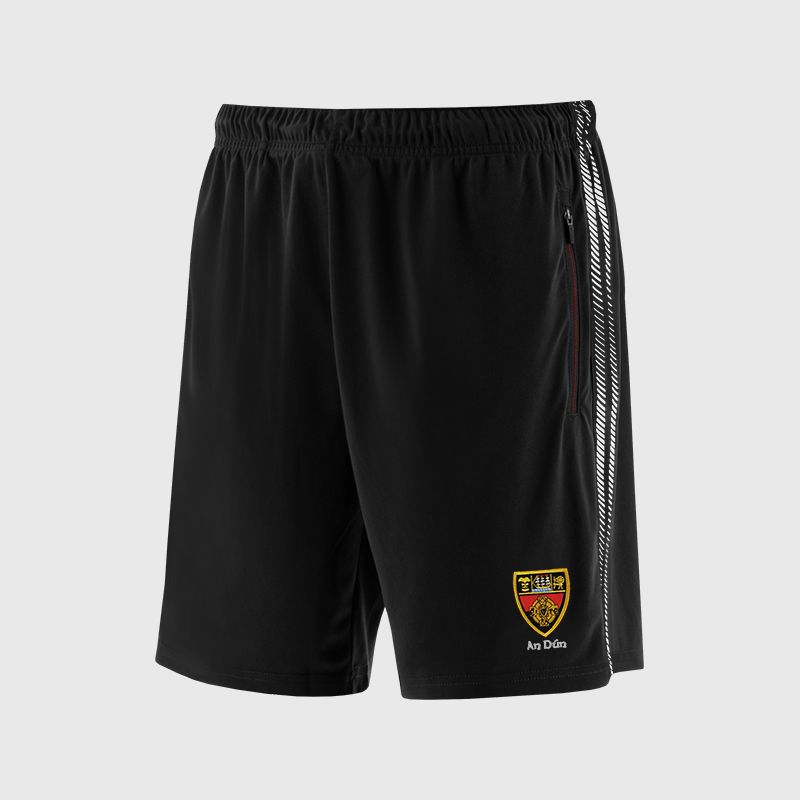 Black Down GAA Men's Dynamo Training Shorts by O’Neills.