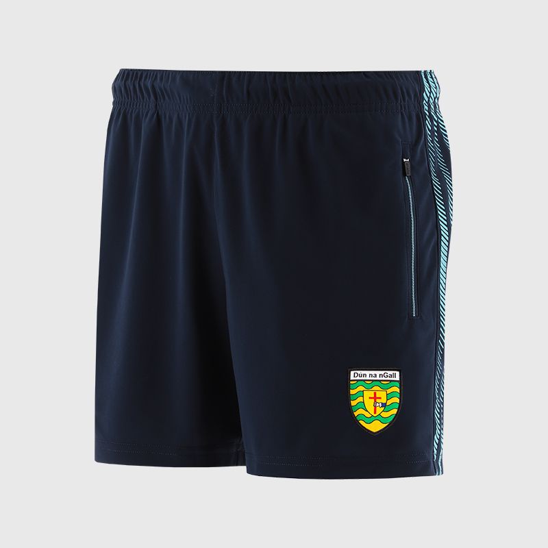 Navy Donegal GAA Women's Dynamo Training Shorts by O’Neills.