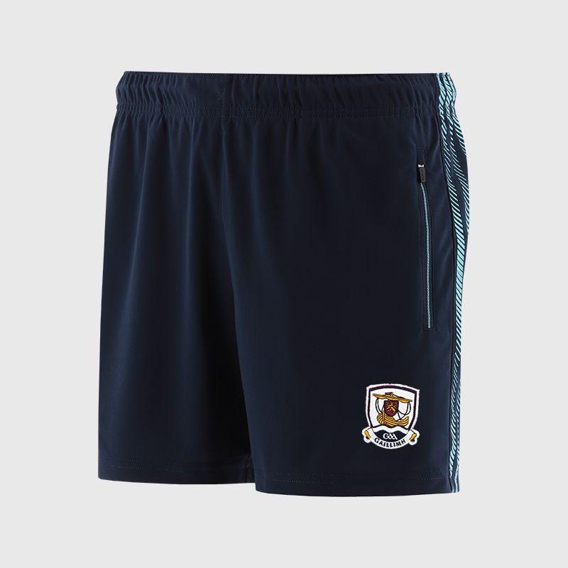 Navy Galway GAA Kids' Dynamo Training Shorts by O’Neills.
