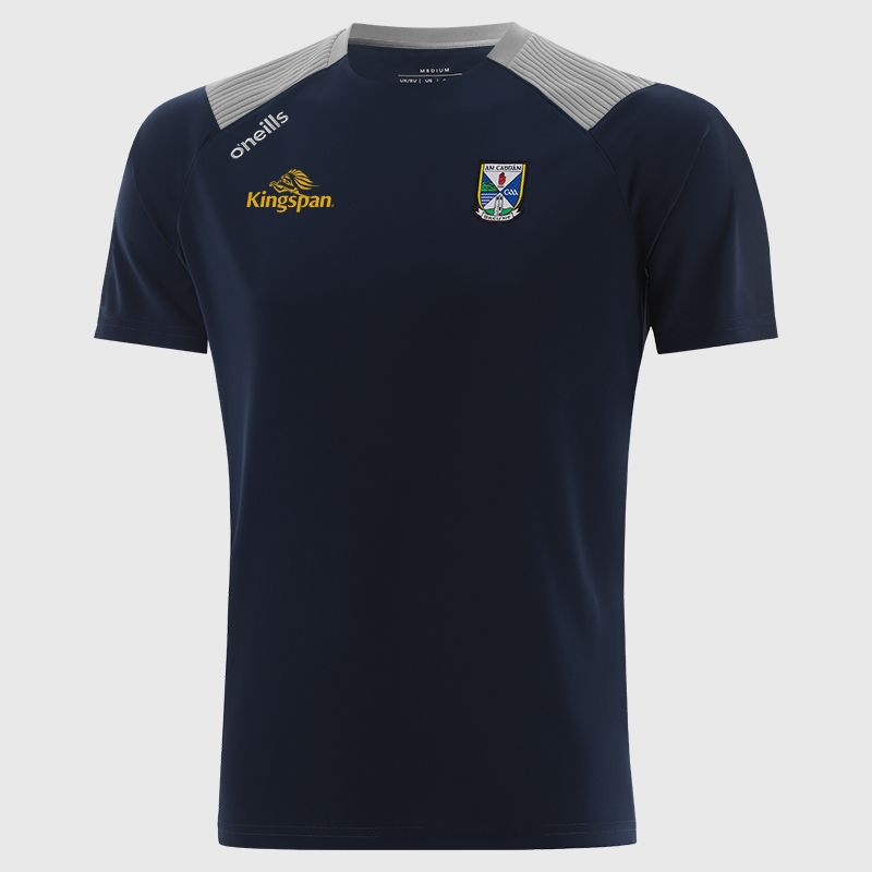 Navy Cavan GAA Kids' Dynamo T-Shirt by O’Neills.
