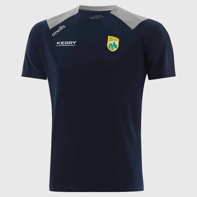 Navy Kerry GAA Men's Dynamo T-Shirt by O’Neills.