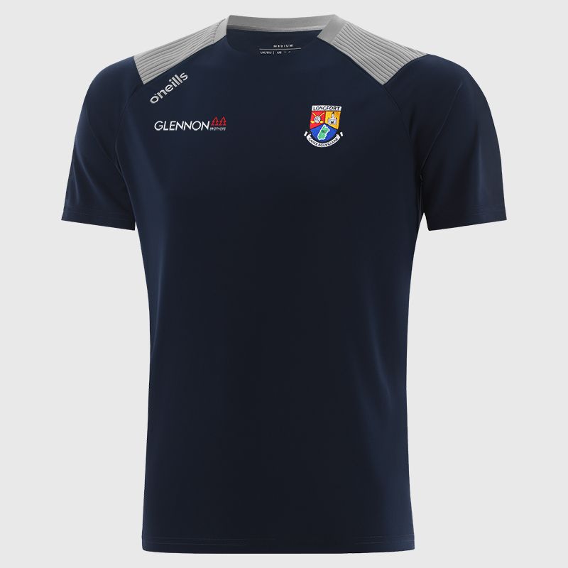 Navy Longford GAA Kids' Dynamo T-Shirt by O’Neills.