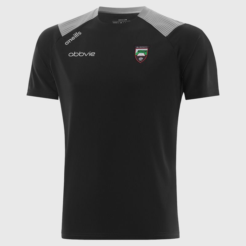 Black Sligo GAA Men's Dynamo T-Shirt by O’Neills.