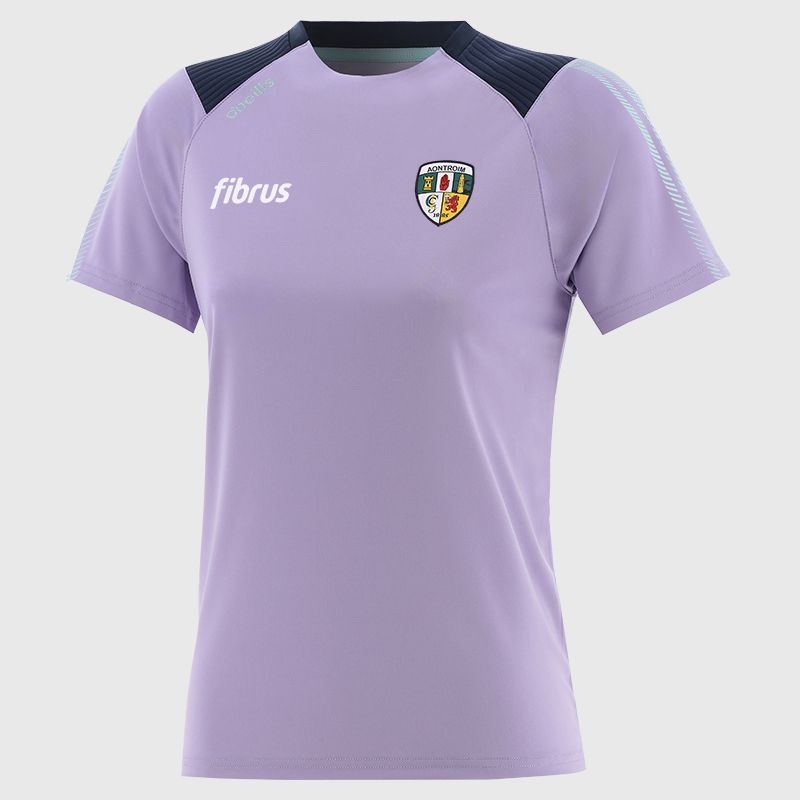 Purple Antrim GAA Kids' Dynamo T-Shirt by O’Neills.