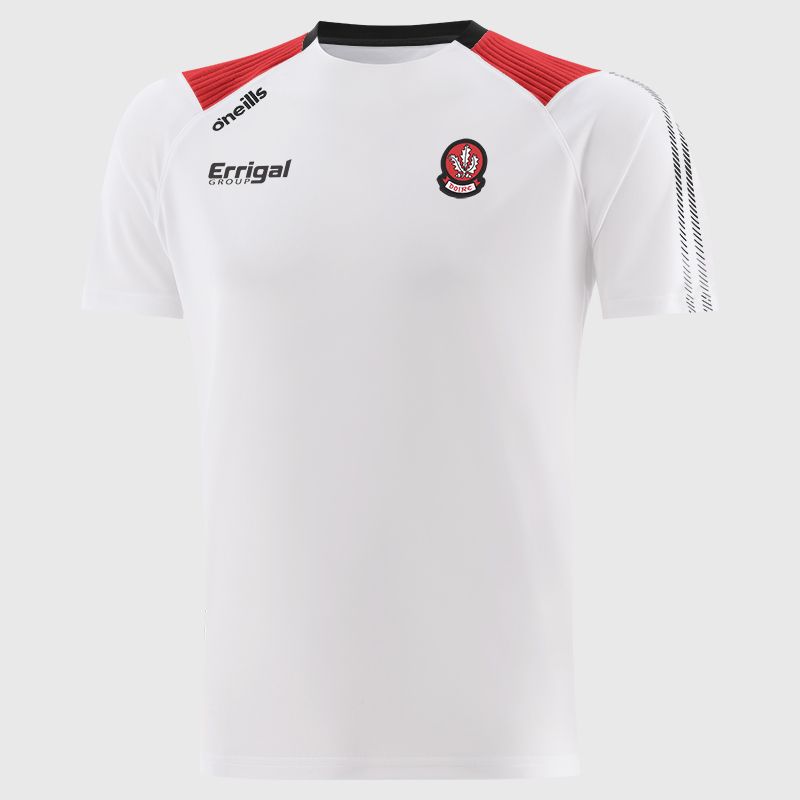 White Derry GAA Kids' Dynamo T-Shirt by O’Neills.