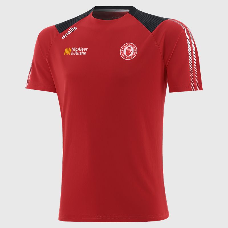 Red Tyrone GAA Men's Dynamo T-Shirt by O’Neills.