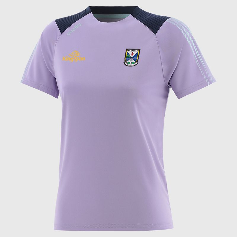Purple Cavan GAA Women's Dynamo T-Shirt by O’Neills.