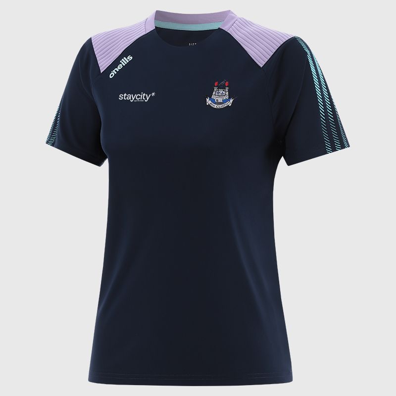 Marine Dublin GAA Women's Dynamo T-Shirt by O’Neills.
