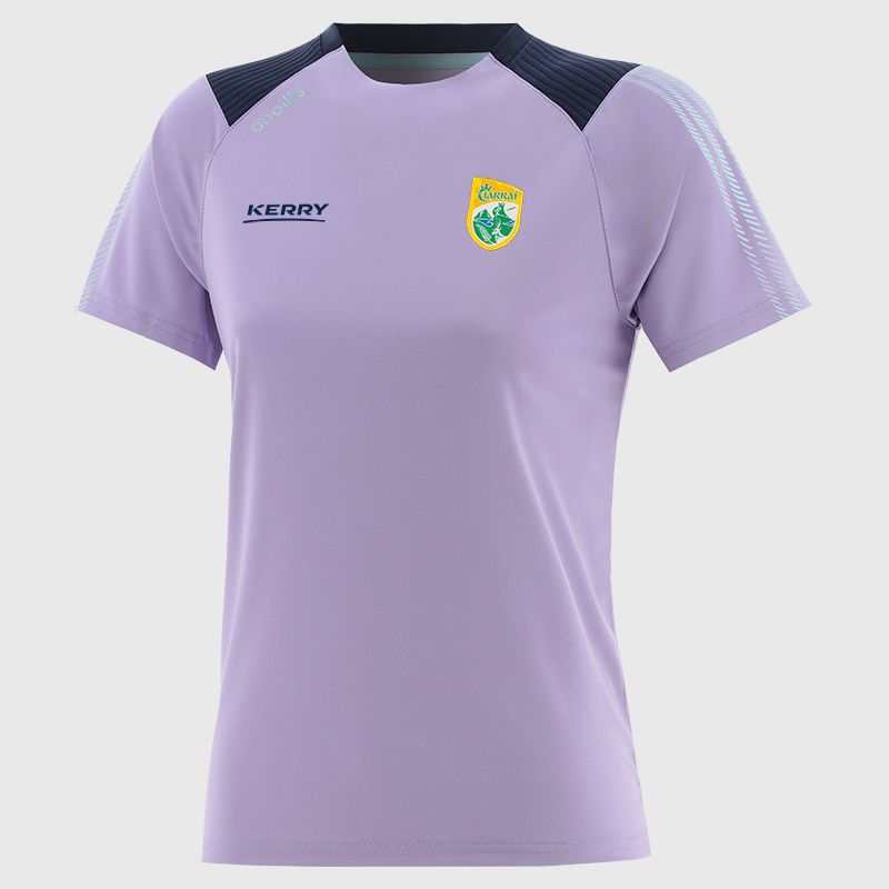 Purple Kerry GAA Women's Dynamo T-Shirt by O’Neills.