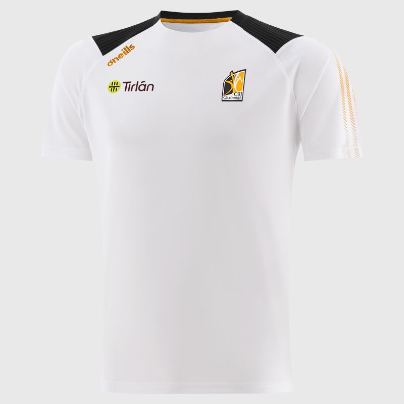 White Kilkenny GAA Kids' Dynamo T-Shirt by O’Neills.