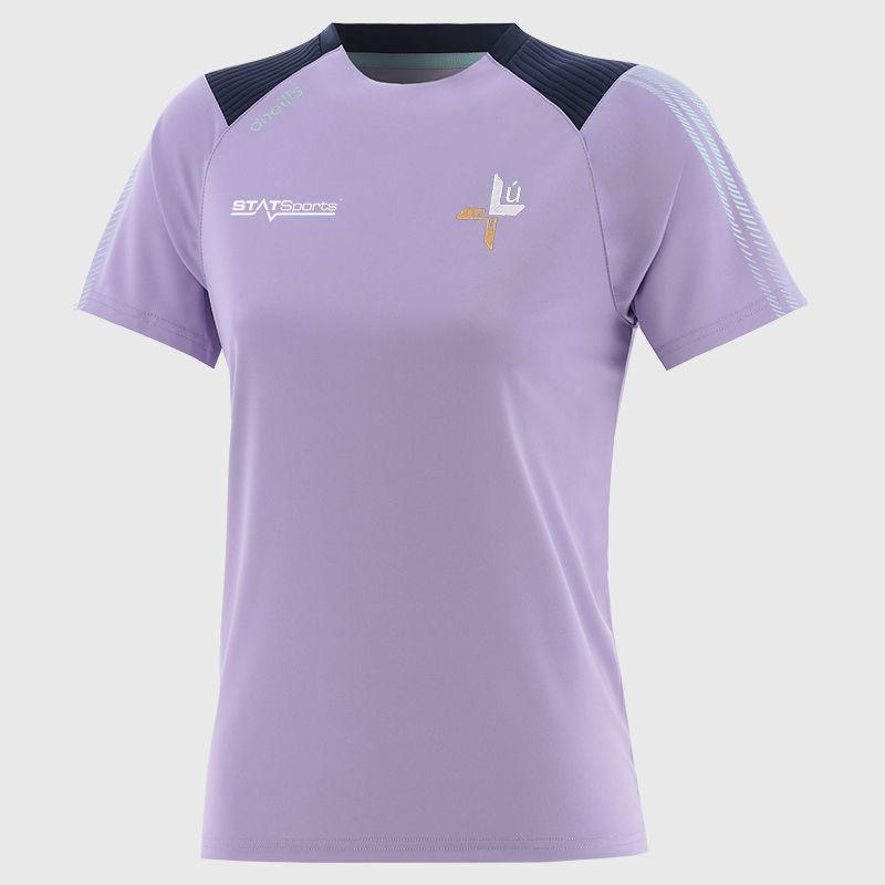 Purple Louth GAA Women's Dynamo T-Shirt by O’Neills.