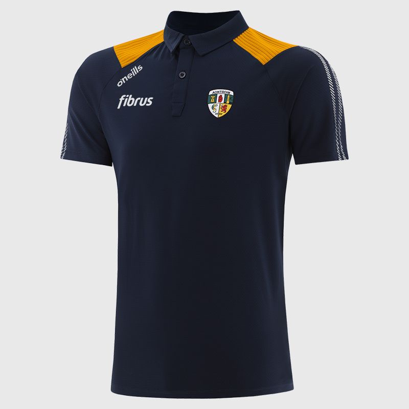 Antrim GAA Men's Dynamo Polo Shirt by O'Neills.