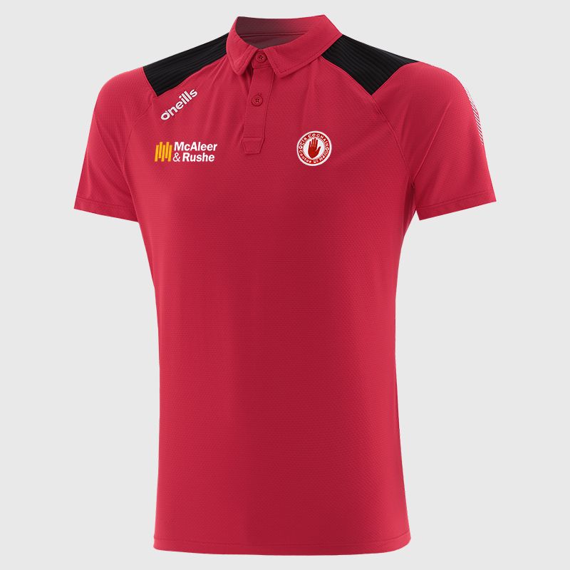 Red Tyrone GAA Men's Dynamo Polo Shirt by O’Neills.