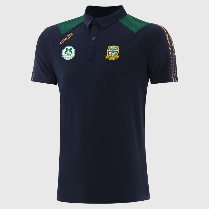 Meath GAA Men's Dynamo Polo Shirt by O'Neills.