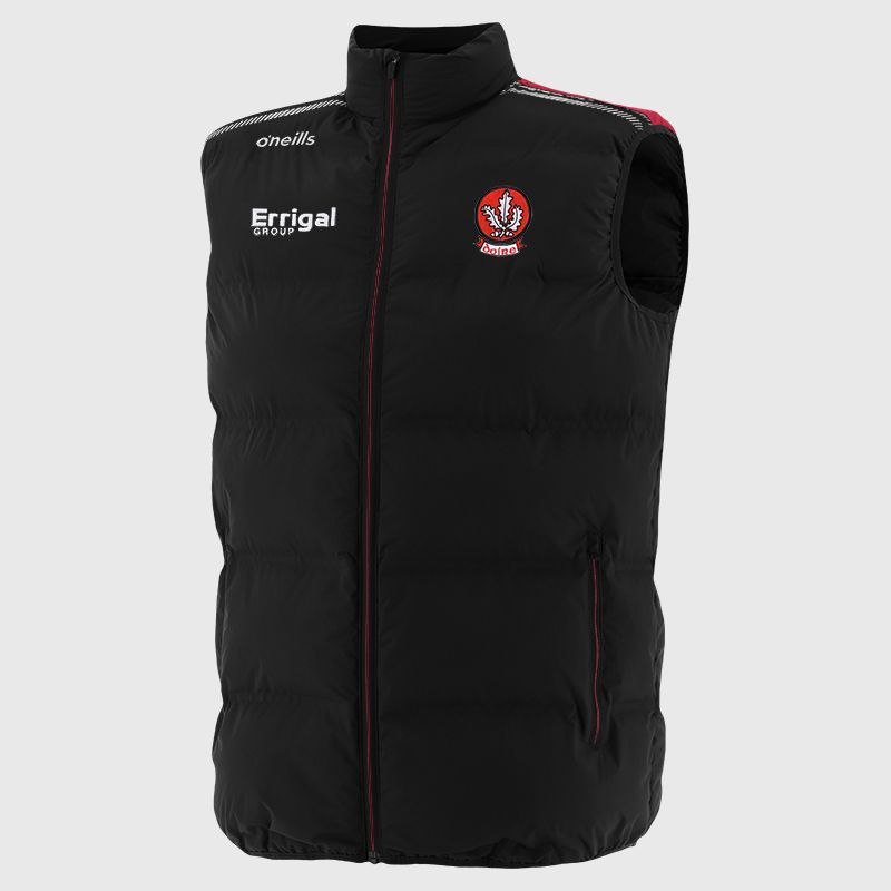 Derry GAA Kids' Dynamo Padded Gilet by O'Neills.