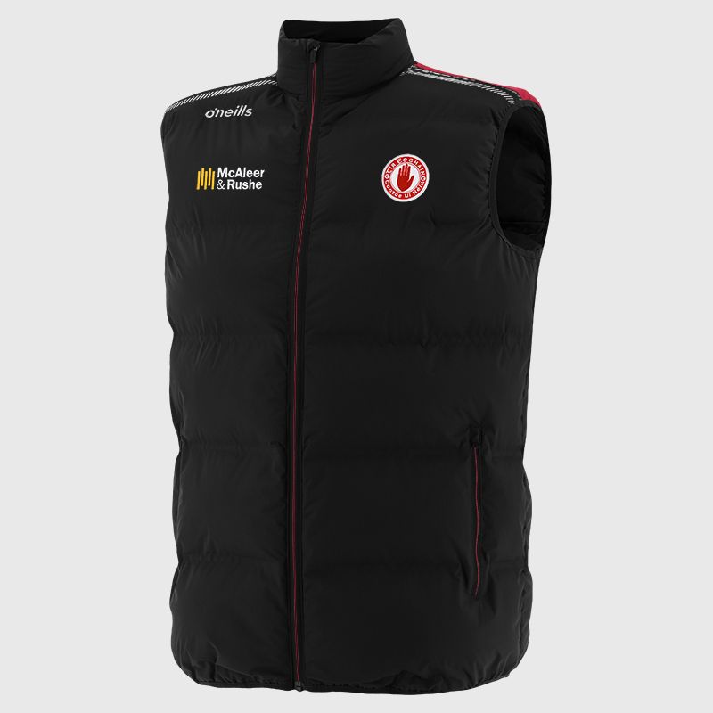 Tyrone GAA Men's Dynamo Padded Gilet by O'Neills.