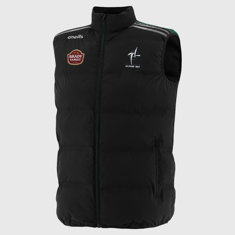 Kildare GAA Kids' Dynamo Padded Gilet by O'Neills.