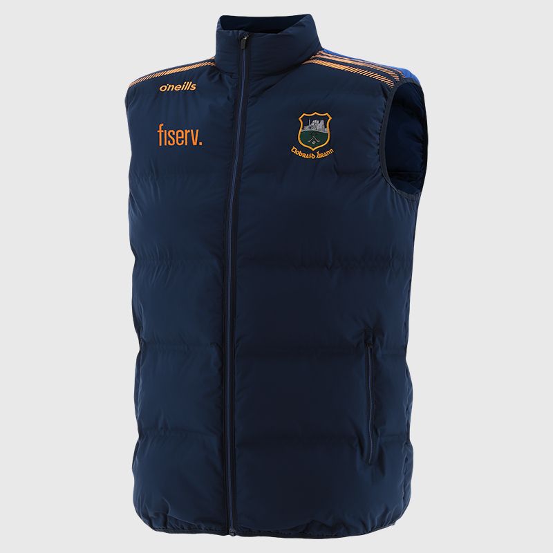Tipperary GAA Men's Dynamo Padded Gilet by O'Neills.