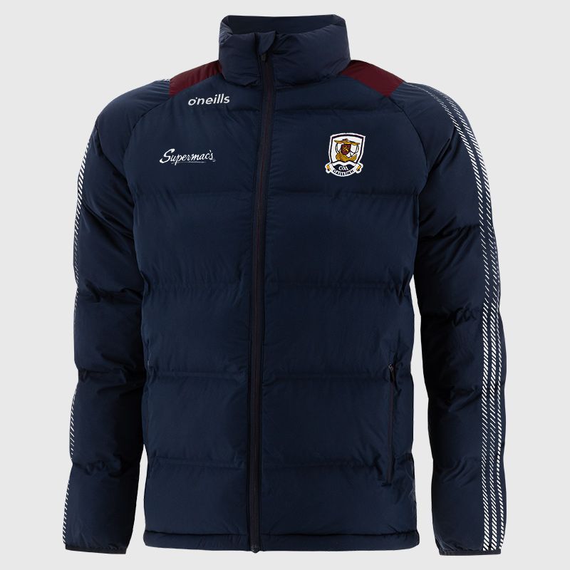 Navy Galway GAA Men's Dynamo Padded Jacket by O’Neills.
