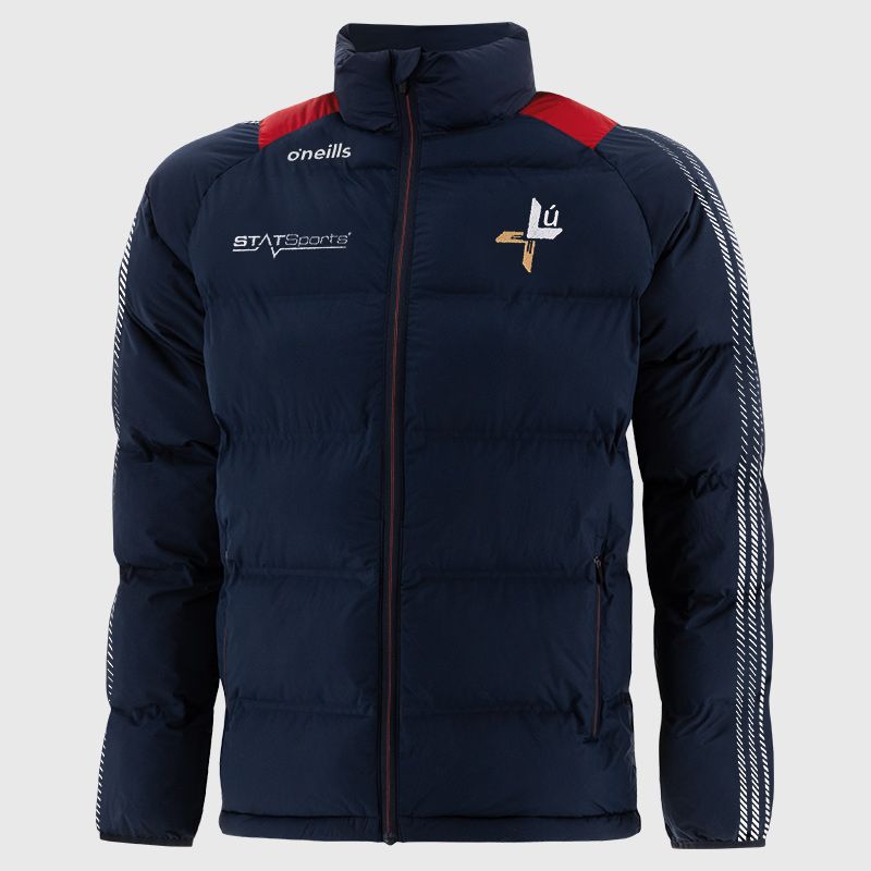 Navy Louth GAA Men's Dynamo Padded Jacket by O’Neills.