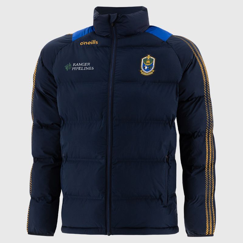 Navy Roscommon GAA Men's Dynamo Padded Jacket by O’Neills.