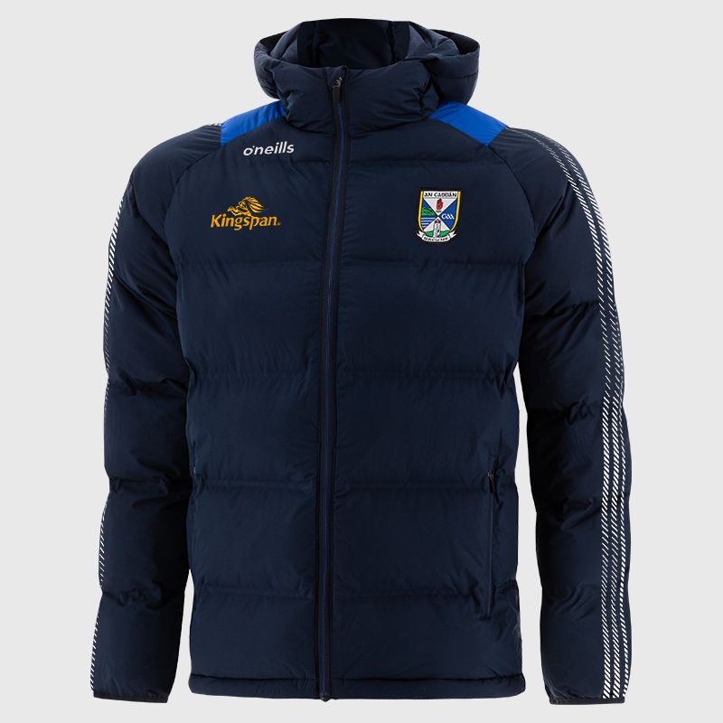 Cavan GAA Men's Dynamo Hooded Padded Jacket by O'Neills.