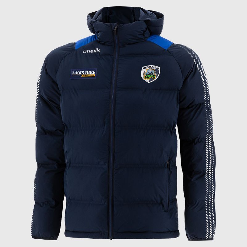 Laois GAA Men's Dynamo Hooded Padded Jacket by O'Neills.