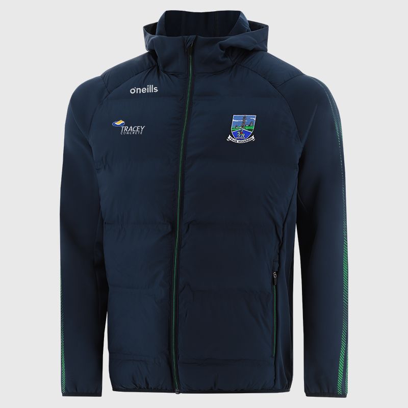 Navy Fermanagh GAA Men's Dynamo Lightweight Padded Jacket by O’Neills.