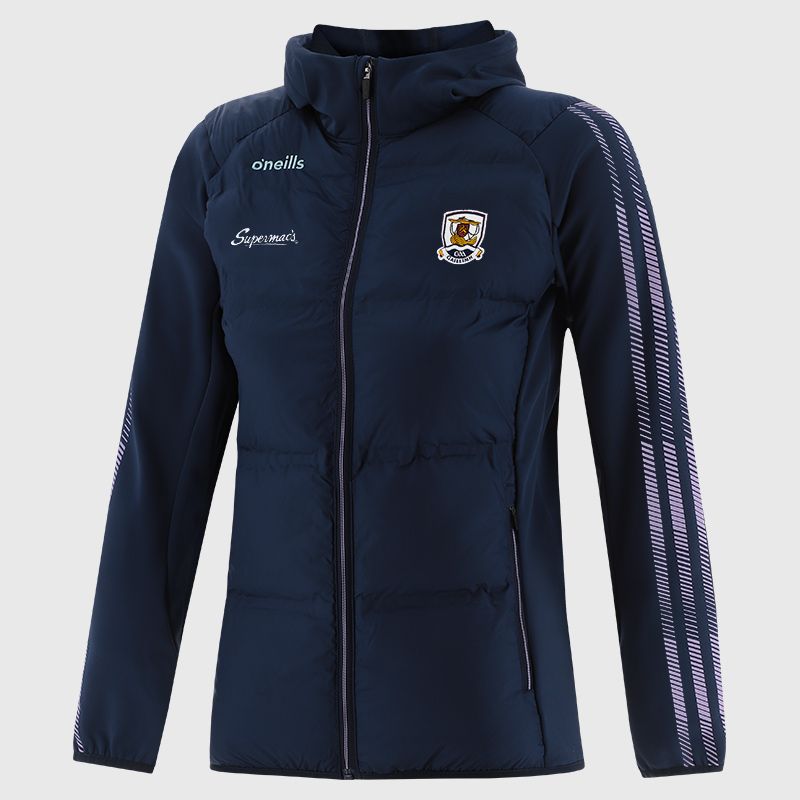 Navy Galway GAA Women's Dynamo Lightweight Padded Jacket by O’Neills.