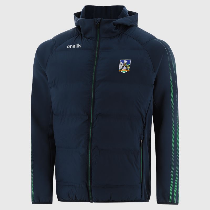 Navy Limerick GAA Men's Dynamo Lightweight Padded Jacket by O’Neills.