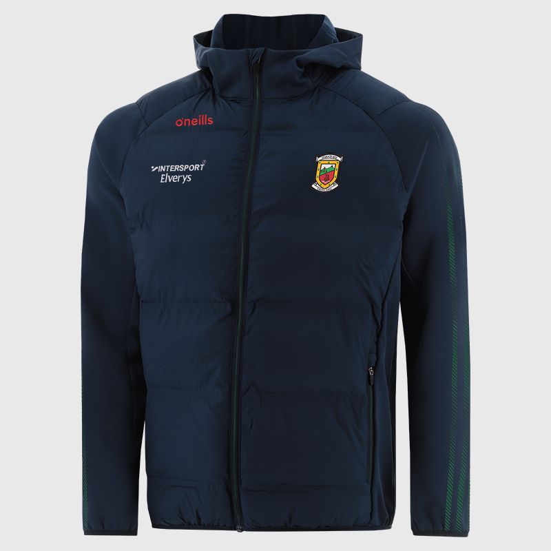 Navy Mayo GAA Men's Dynamo Lightweight Padded Jacket by O’Neills.