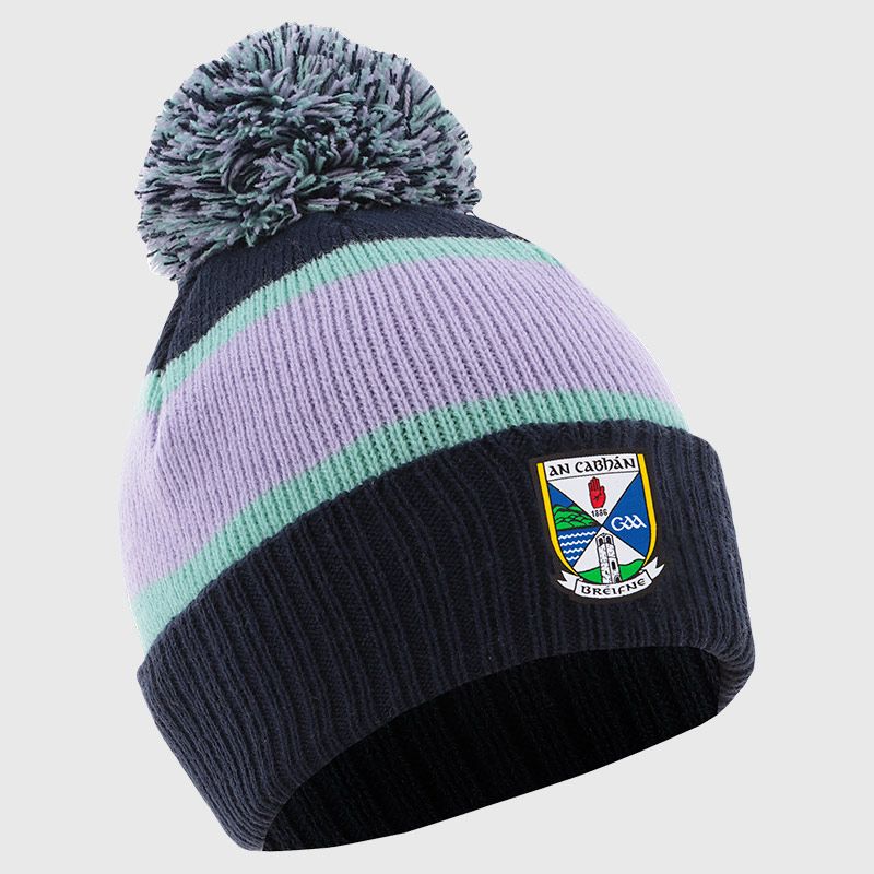 Marine Cavan GAA Adults Dynamo Knitted Bobble Hat by O’Neills.