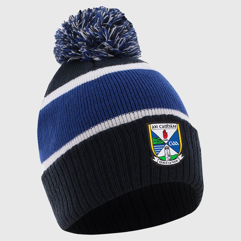 Marine Cavan GAA Kids Dynamo Knitted Bobble Hat by O’Neills.
