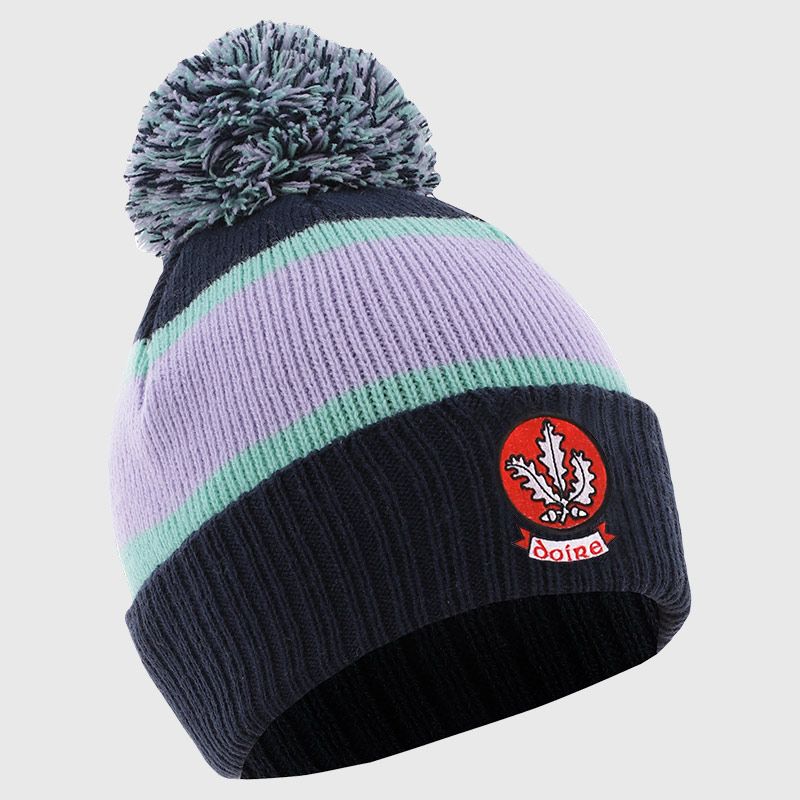 Marine Derry GAA Adults Dynamo Knitted Bobble Hat by O’Neills.