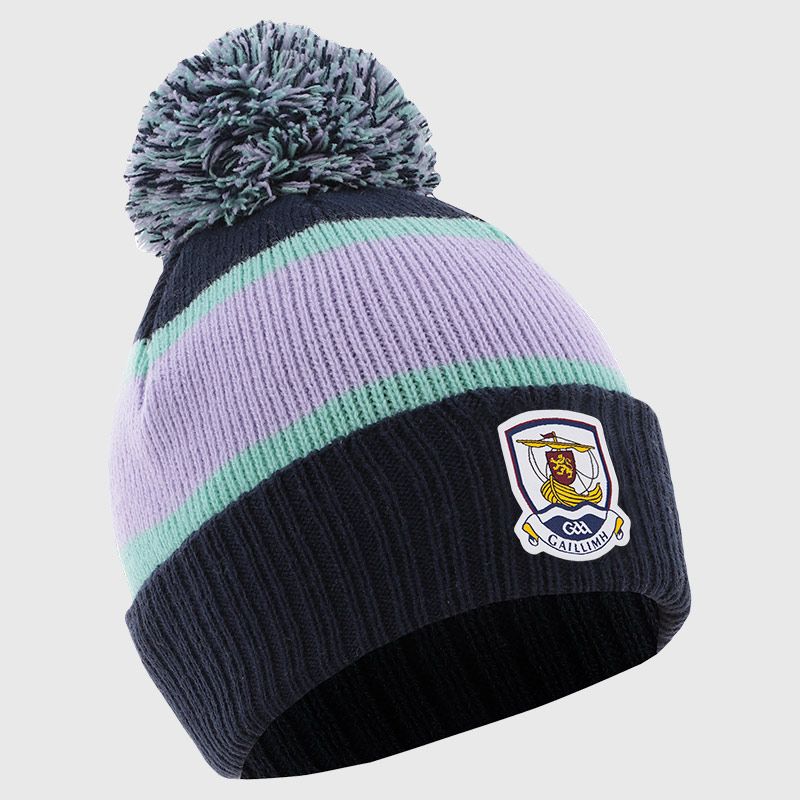 Marine Galway GAA Adults Dynamo Knitted Bobble Hat by O’Neills.