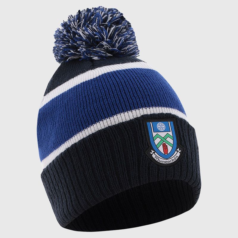 Marine Monaghan GAA Kids' Dynamo Knitted Bobble Hat by O’Neills.