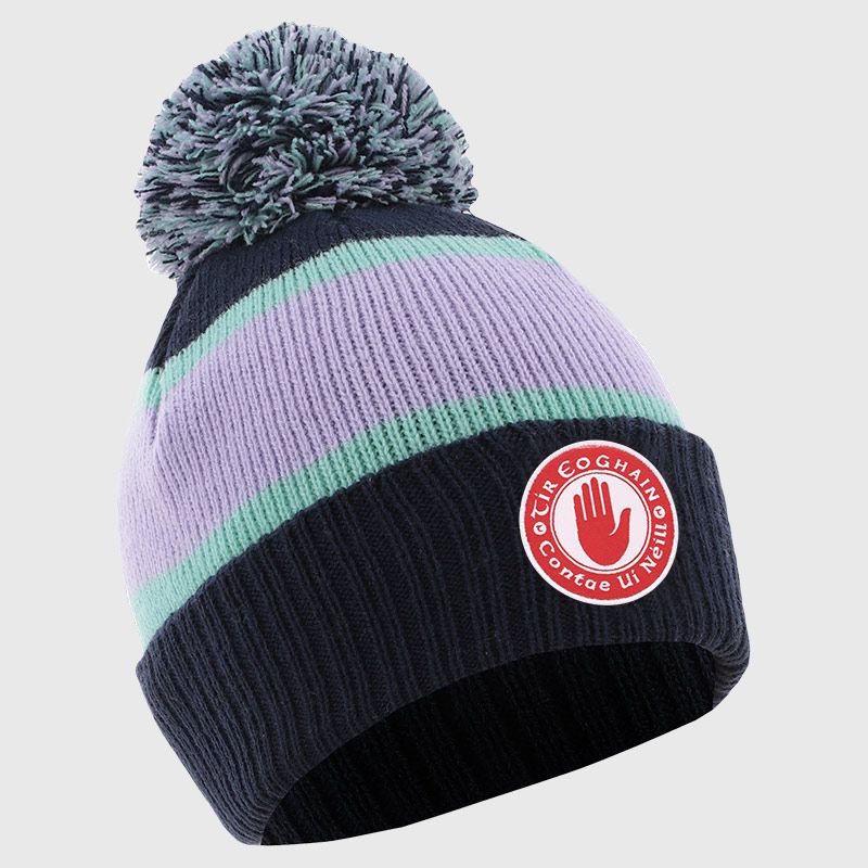 Tyrone GAA Adults Dynamo Knitted Bobble Hat | O’Neills 