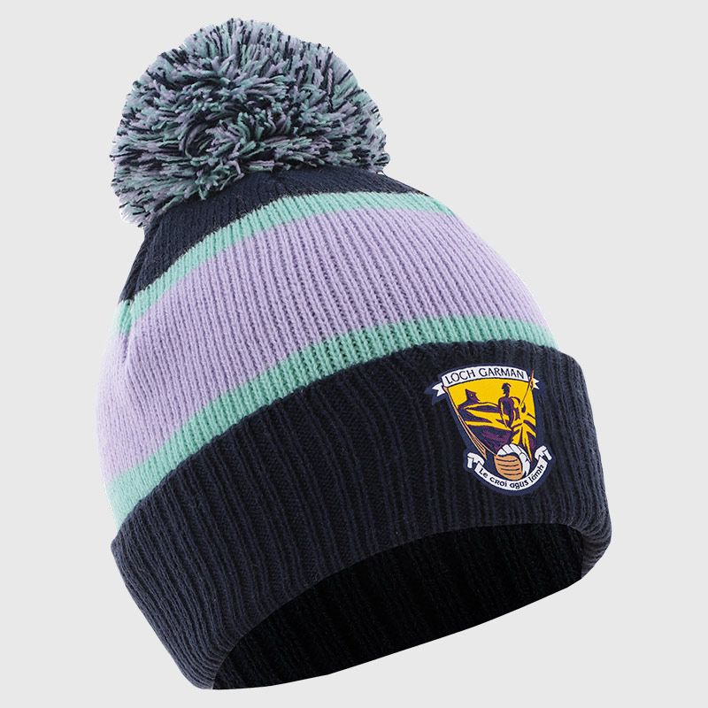 O'Neills Wexford GAA Dynamo Bobble Hat Marine / Purple / Green
