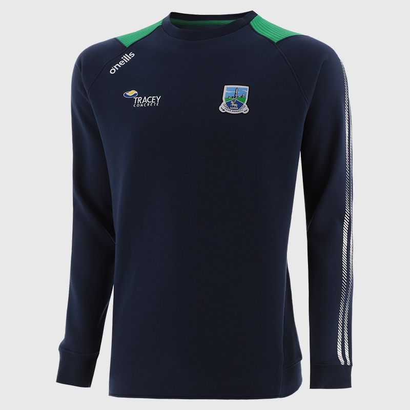 Navy Fermanagh GAA Men's Dynamo Fleece Crew Neck Sweatshirt by O’Neills.