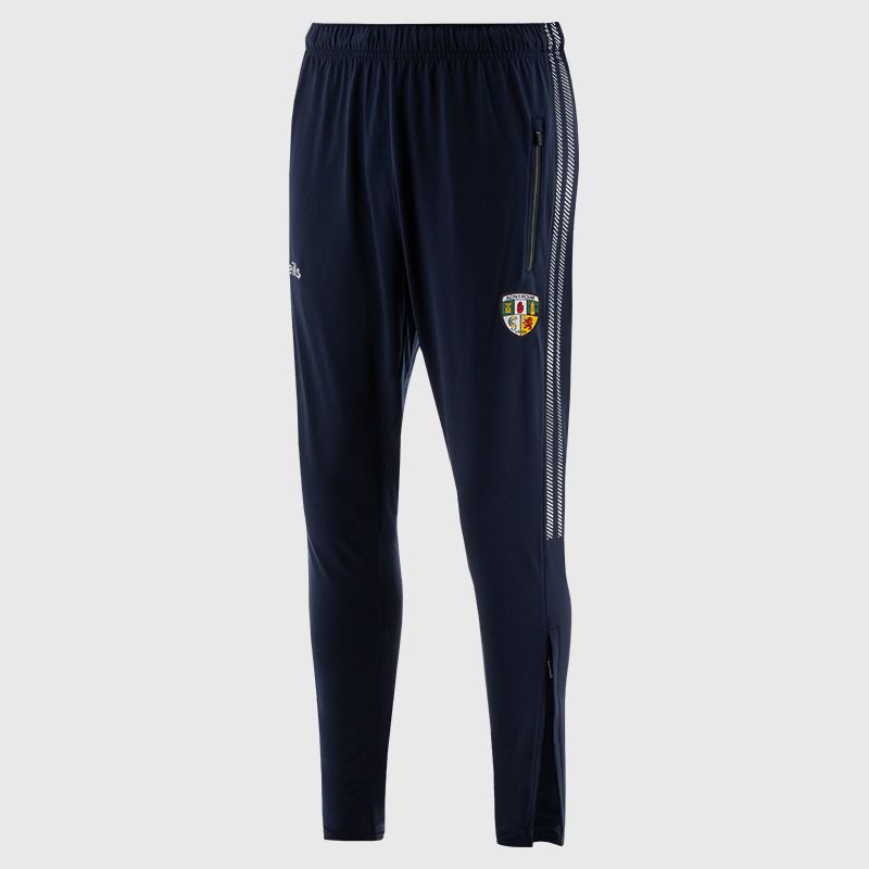 Navy Antrim GAA Men's Dynamo skinny pants with side pockets from O'Neills.