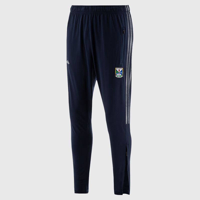 Navy Cavan GAA Men's Dynamo Brushed Skinny Tracksuit Bottoms by O’Neills.