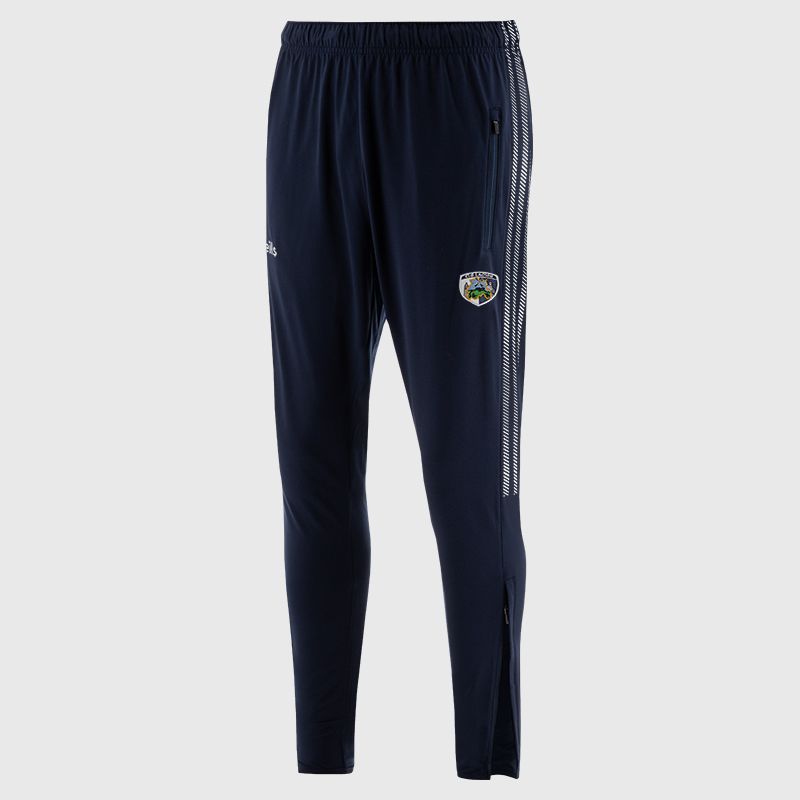 Navy Laois GAA Men's Dynamo Brushed Skinny Tracksuit Bottoms by O’Neills.