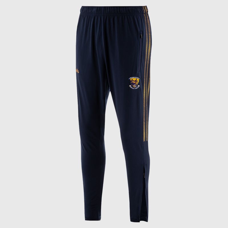 Wexford GAA Men's Dynamo Brushed Skinny Tracksuit Bottoms by O'Neils.