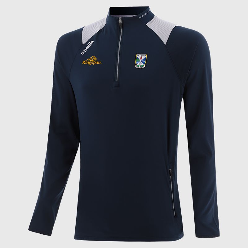 Navy Cavan GAA Men's Dynamo Brushed Half Zip by O’Neills.